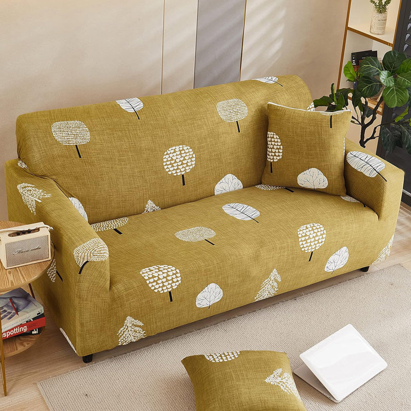 Sylvana Printed Sofa Cover media 3