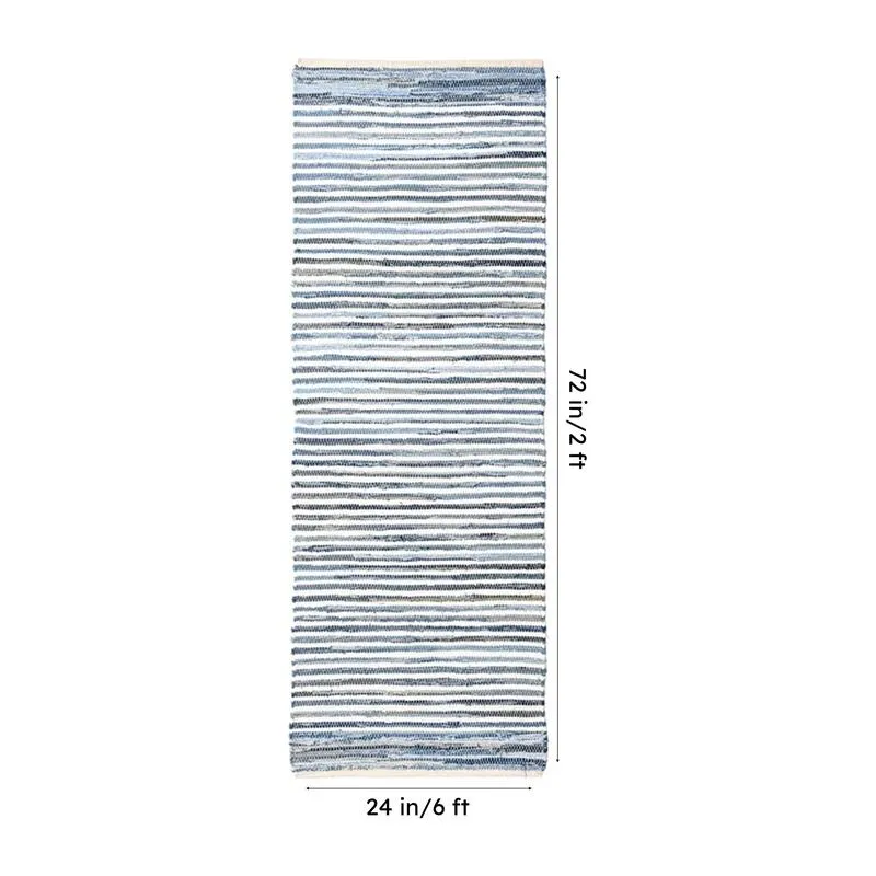 Feynor Cotton Runner Rug - Grey media 9