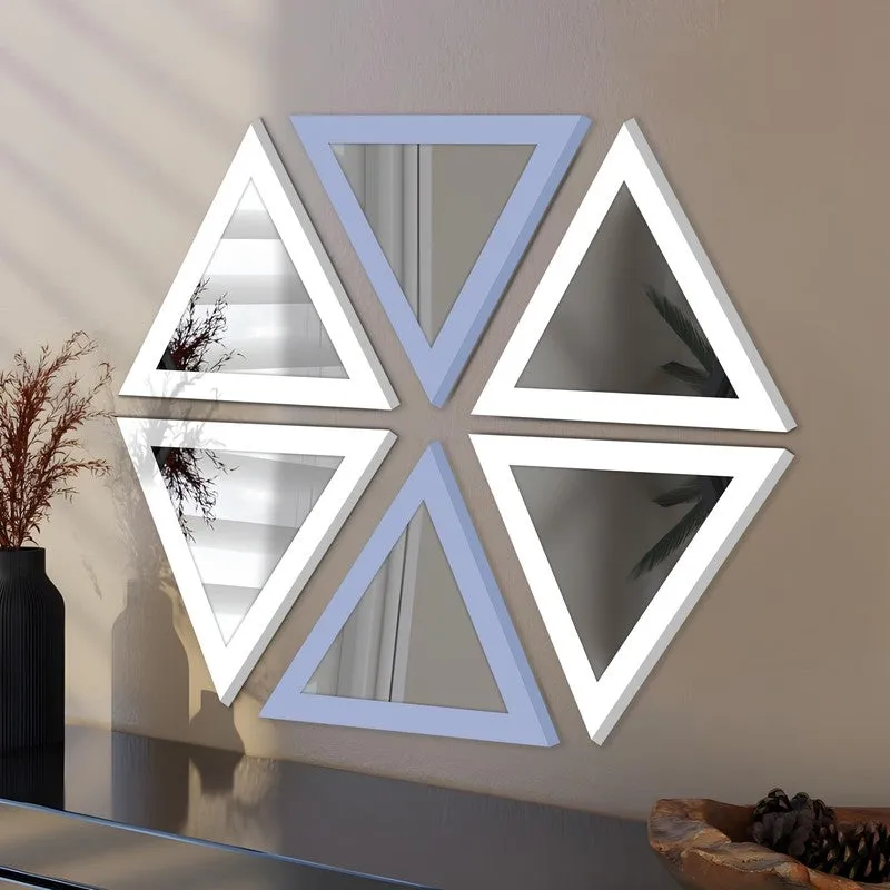 LuxeVertex Wall Mirror - Set Of Six media 3