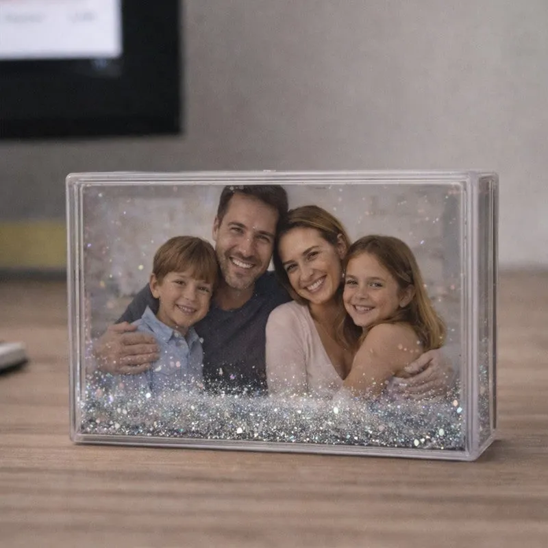 Made for the Sea Glitter Photo Frame With Fridge Magnet media 3