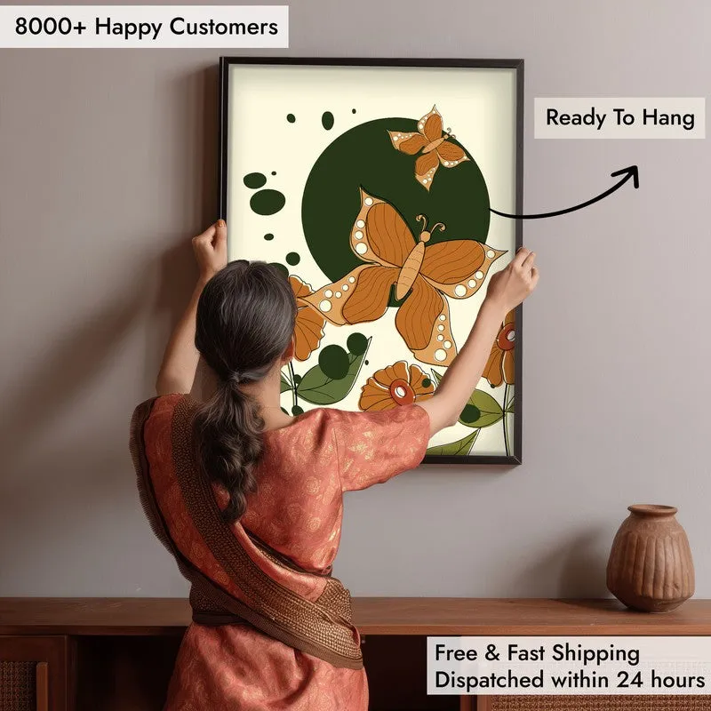 Verdant Visions Archival Canvas Wall Art - Black Frame media 6
