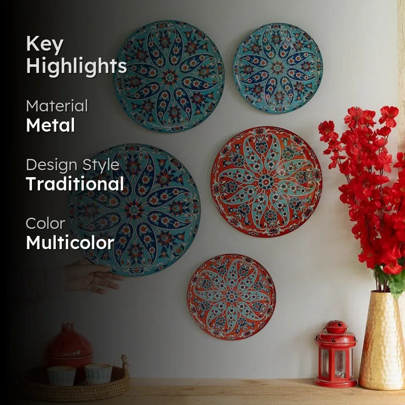 Turkish Dreams Wall Plate - Set Of Five media 2
