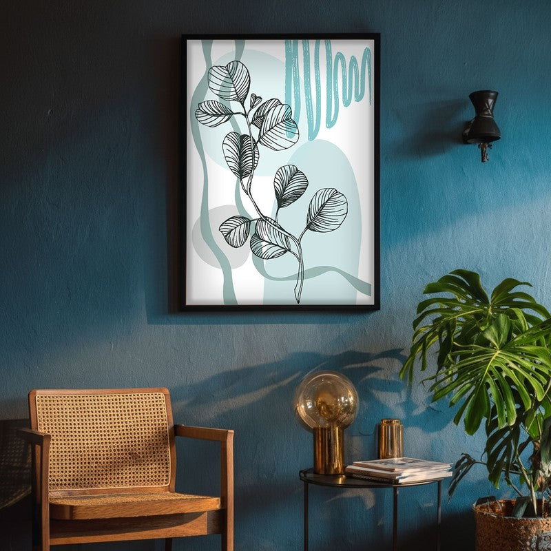 Verdant Melody Archival Canvas Wall Art - Black Frame media 5