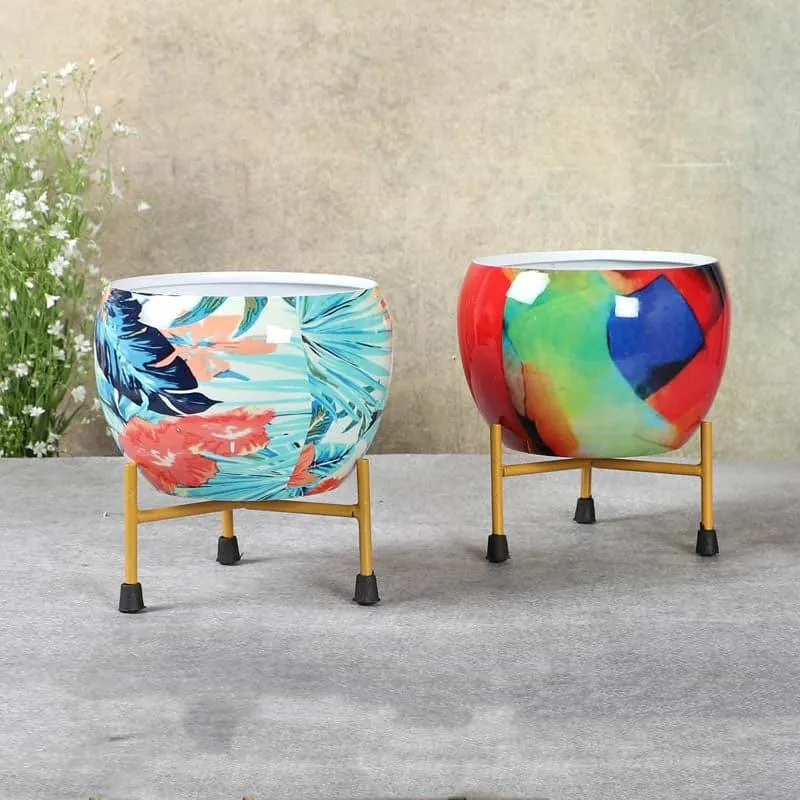 Wilma Glow Planter - Set Of Two media 3