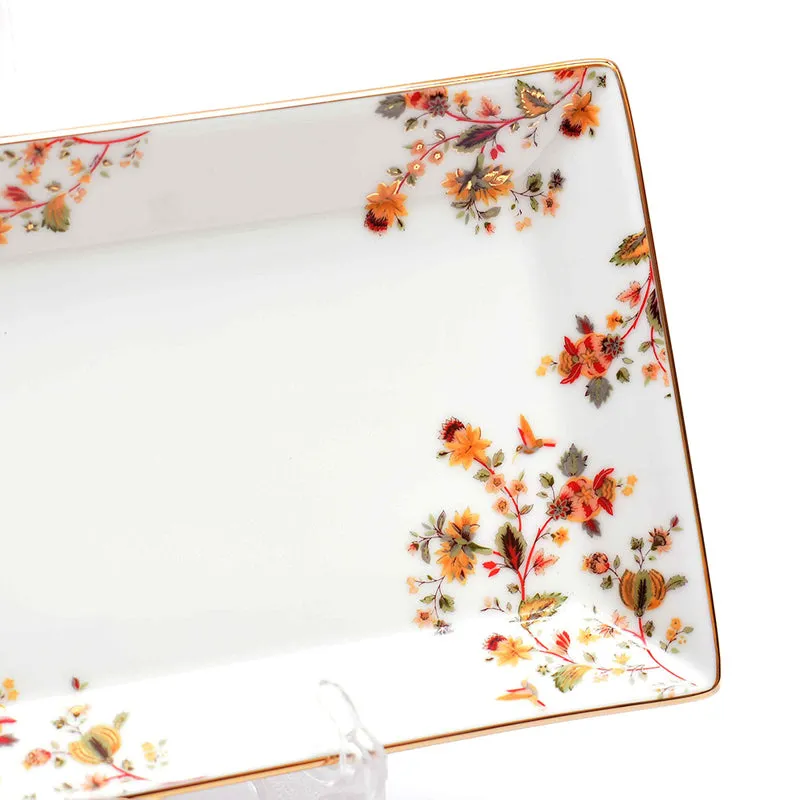 Painted Bloom Porcelain Platter media 3