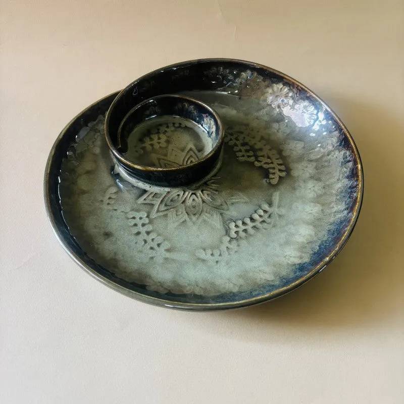 Ceramic Chip & Dip Platter media 5