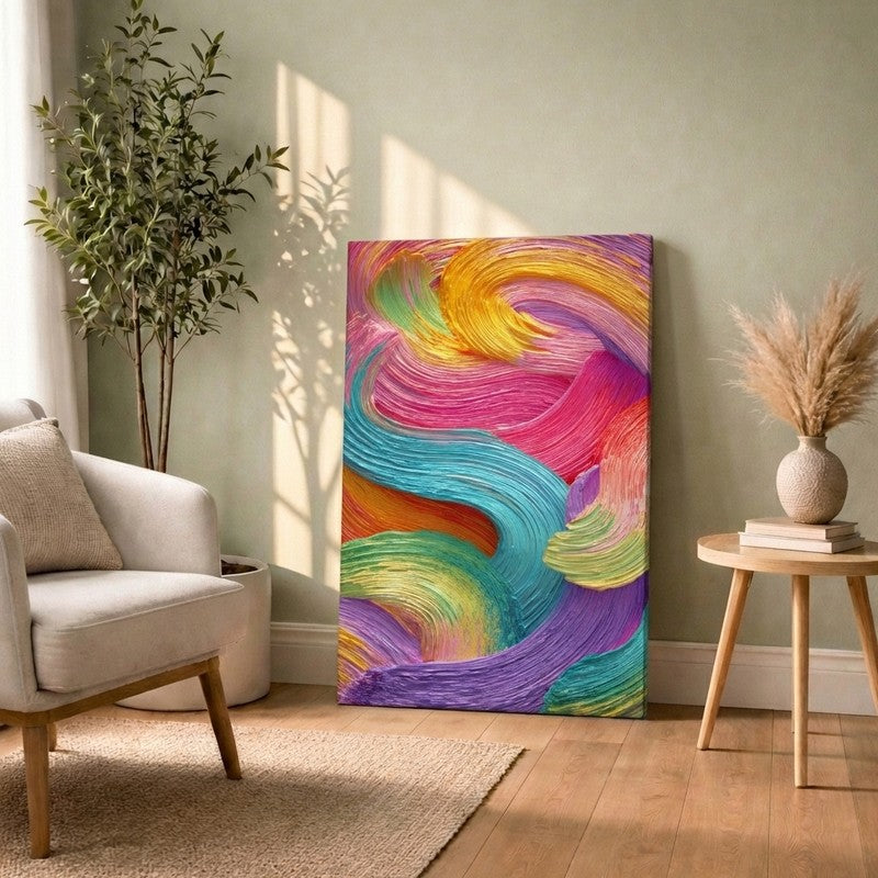 Spectraform Chaos Canvas Wall Art