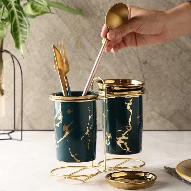 Siroqa Cutlery Holder - Green media 6