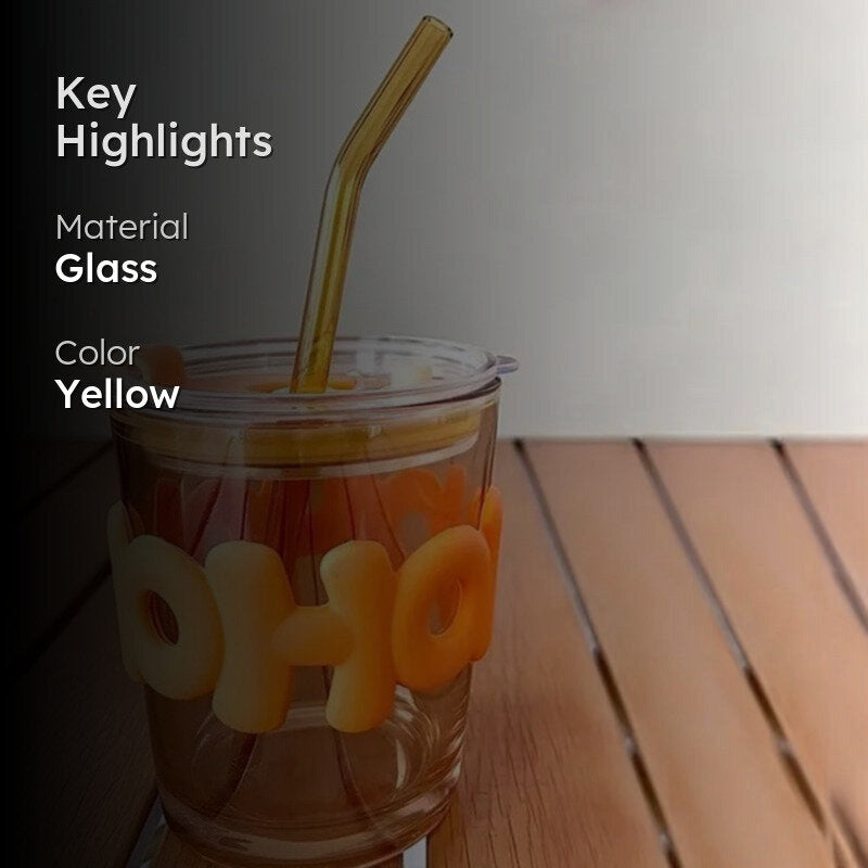 Ecovia Glass Tumbler with Straw - 400 mL media 2