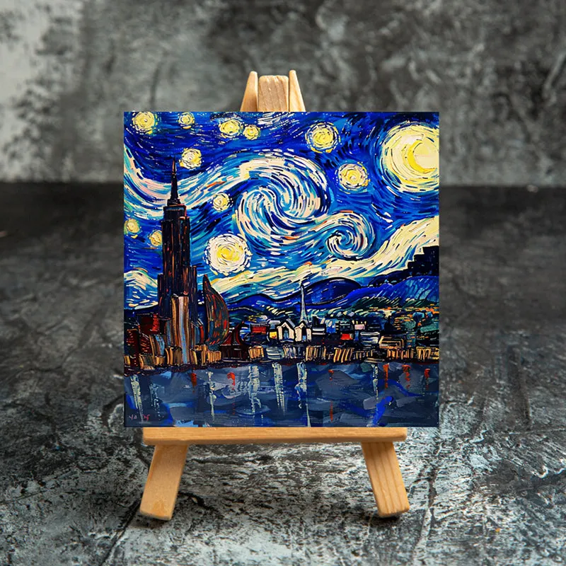Starry Nights Of Van Gogh Showpiece media 4