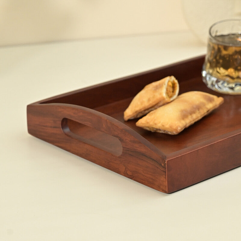 Lita Wooden Serving Tray media 3