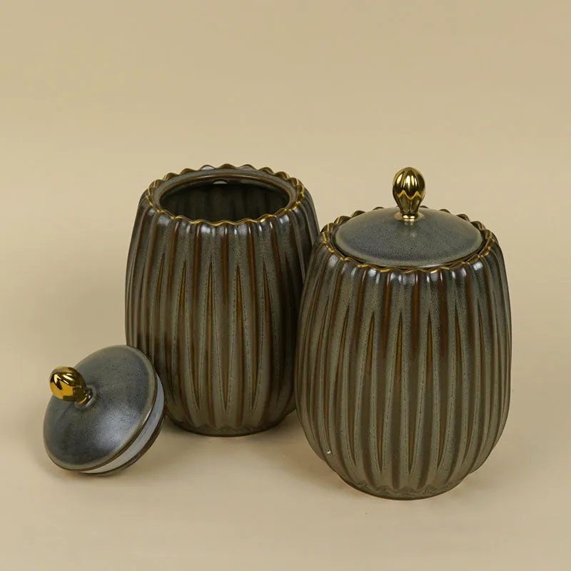 Vajra Dark Green Storage Container (1200 mL Each) - Set Of Two media 5