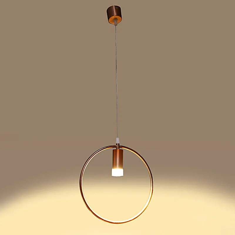 Coppre II Iron Ceiling Lamp media 4