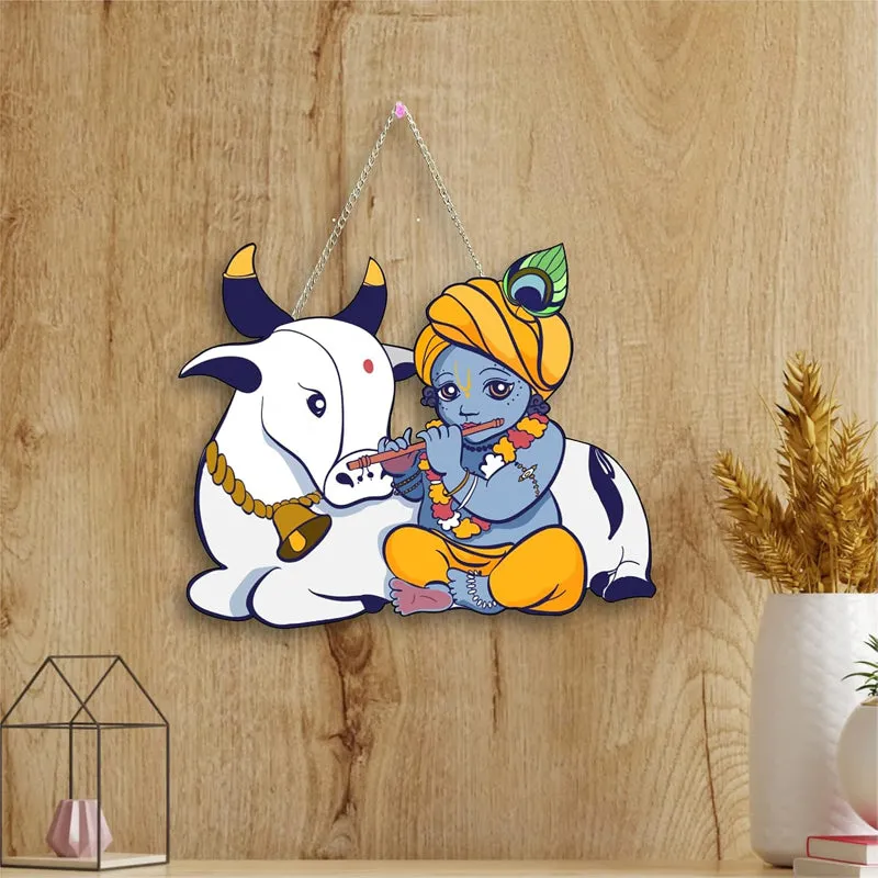 Balagopala II Polyester & MDF Wall Hanging media 1