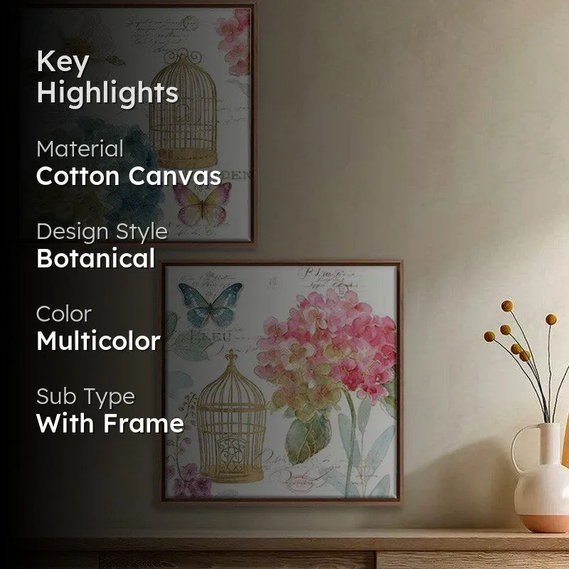 Humeia Floral Wall Art - Set Of Two media 2