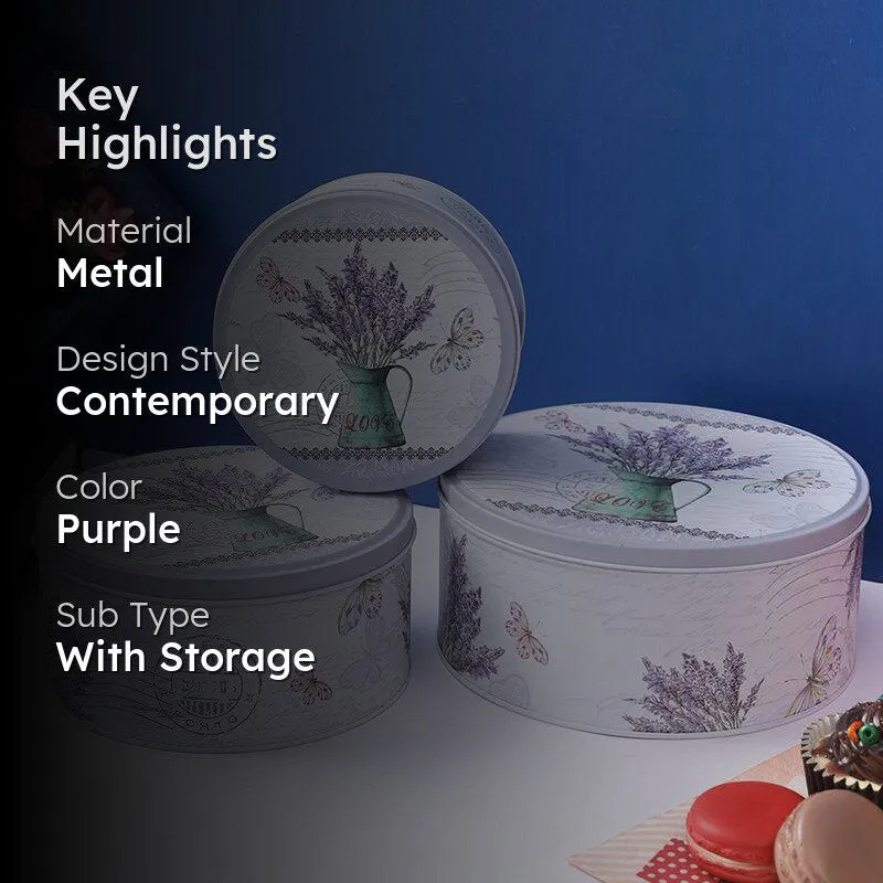 Lavender Tales Storage Box - Set Of Three media 2