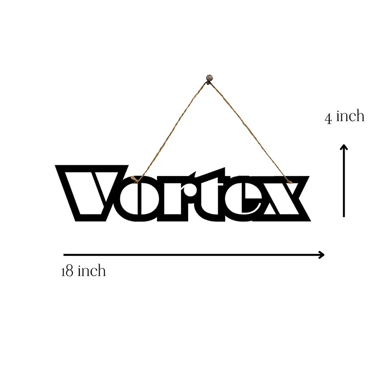 Vortex Mild Steel Wall Accent media 5