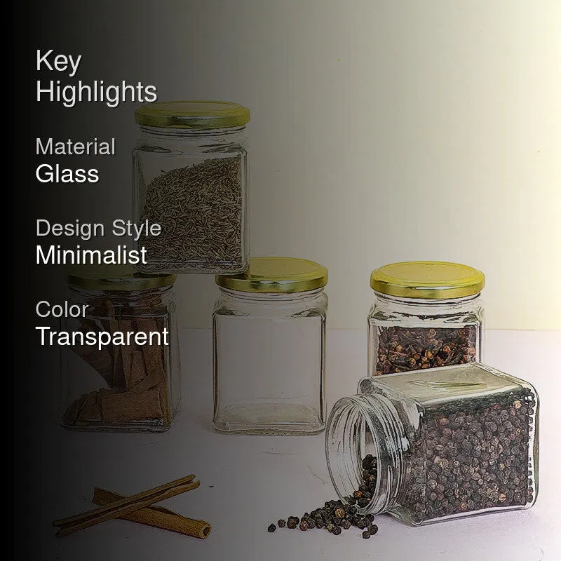 Maksim Storage Jar (200 mL Each) - Set Of Five media 2