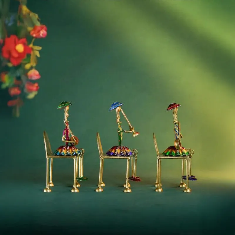 Rang Raag Folk Showpiece - Set Of Three media 4