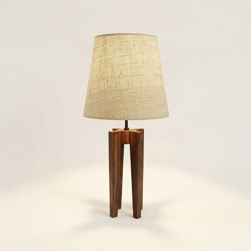 Idylla Jute Table Lamp - Brown,White media 4
