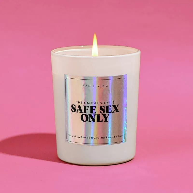 Safe Sex Only Scented Candle media 2