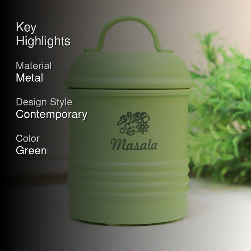 Ferrous Fun Masala Storage Container (1000 mL) - Green media 2