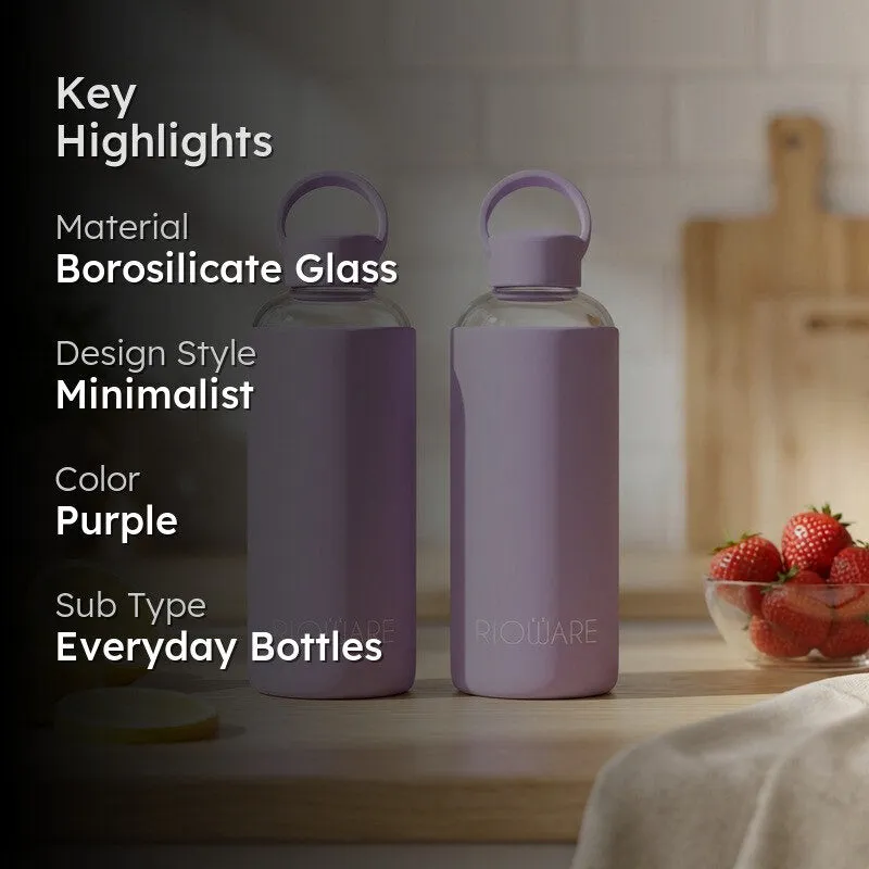 Rioware CalmCarry Water Bottle Purple (750 mL Each) - Set Of Two media 2