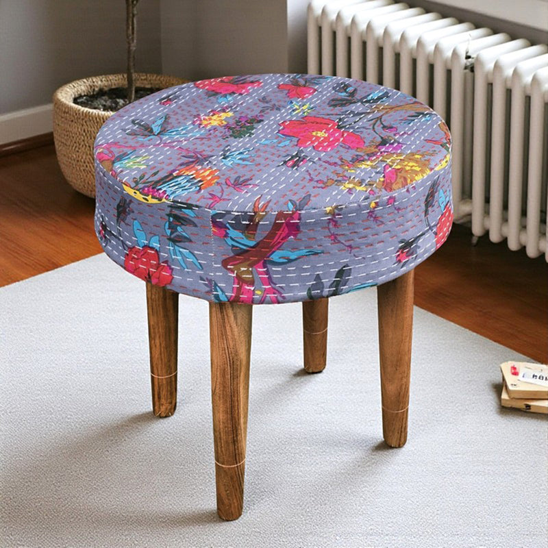 Navro Sheesham Wooden Bench - Grey