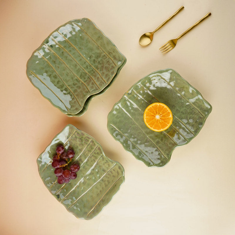 Pistachio Peel Ceramic Platter