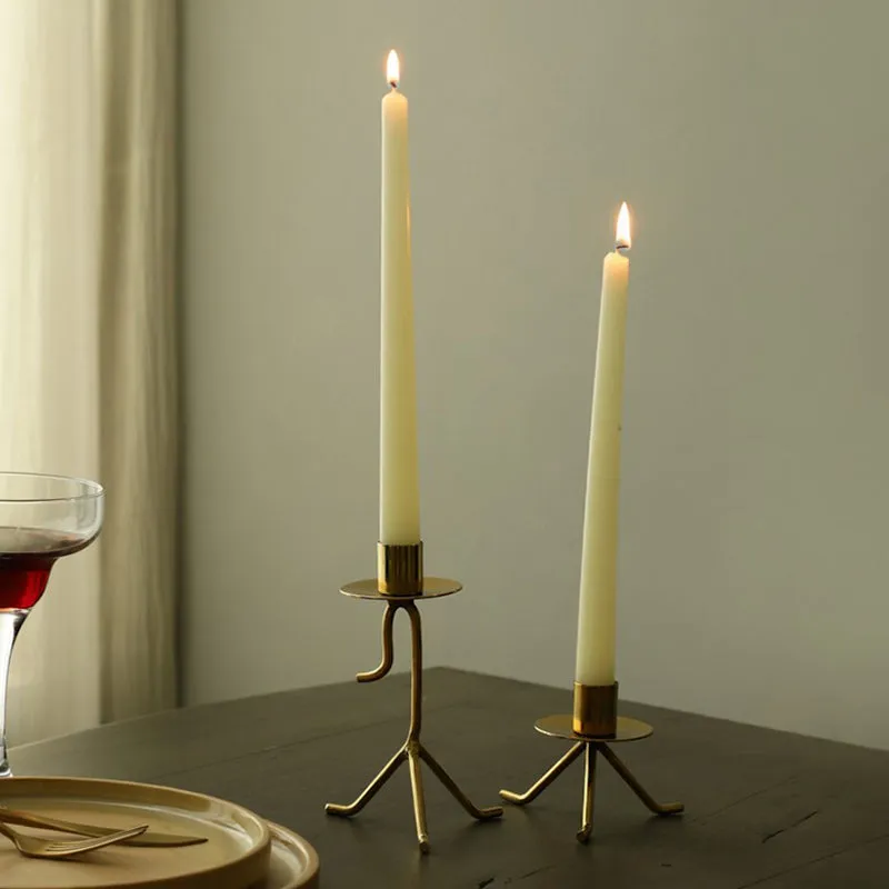 Marquesa Glow Gold Candle Holders - Set Of Two media 3