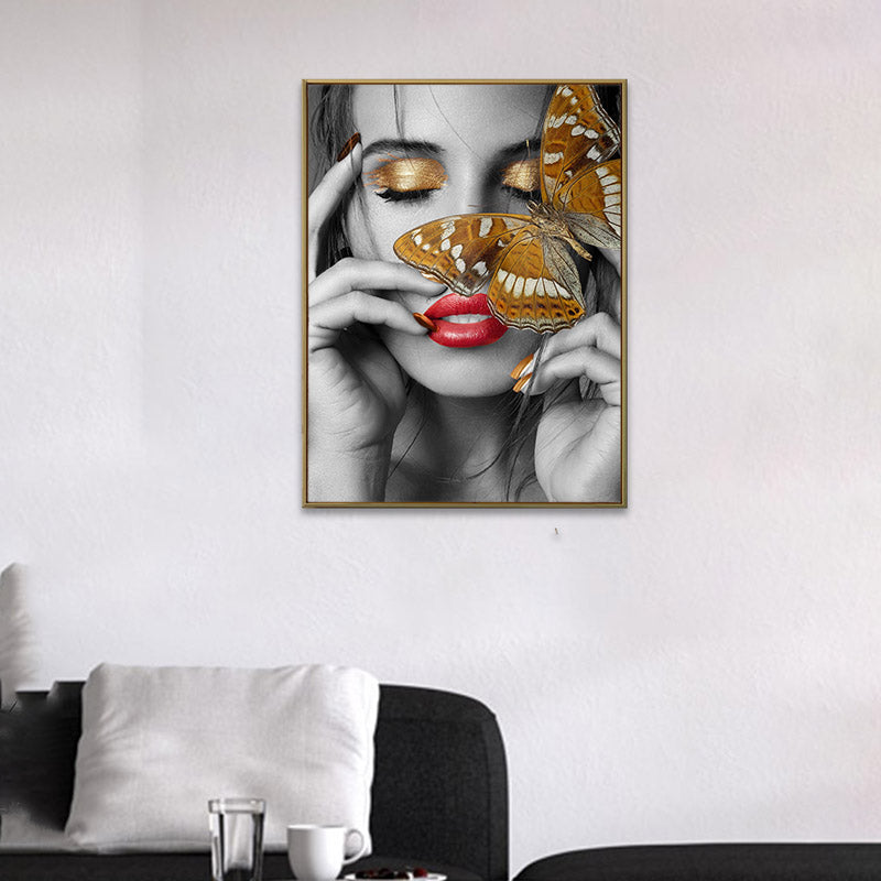 Femme Fiery Wall Art