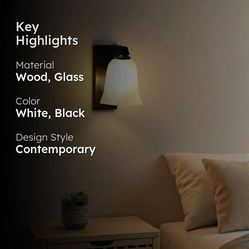Crystal Bloom Decorative Glass Wall Lamp media 2