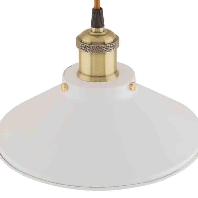 Indak Metal Ceiling Lamp - White media 4