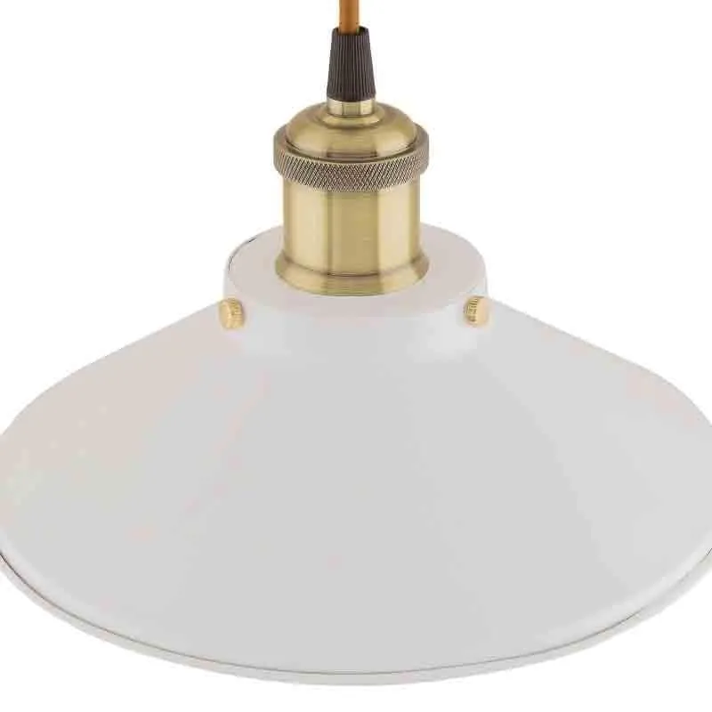 Indak Metal Ceiling Lamp - White media 4