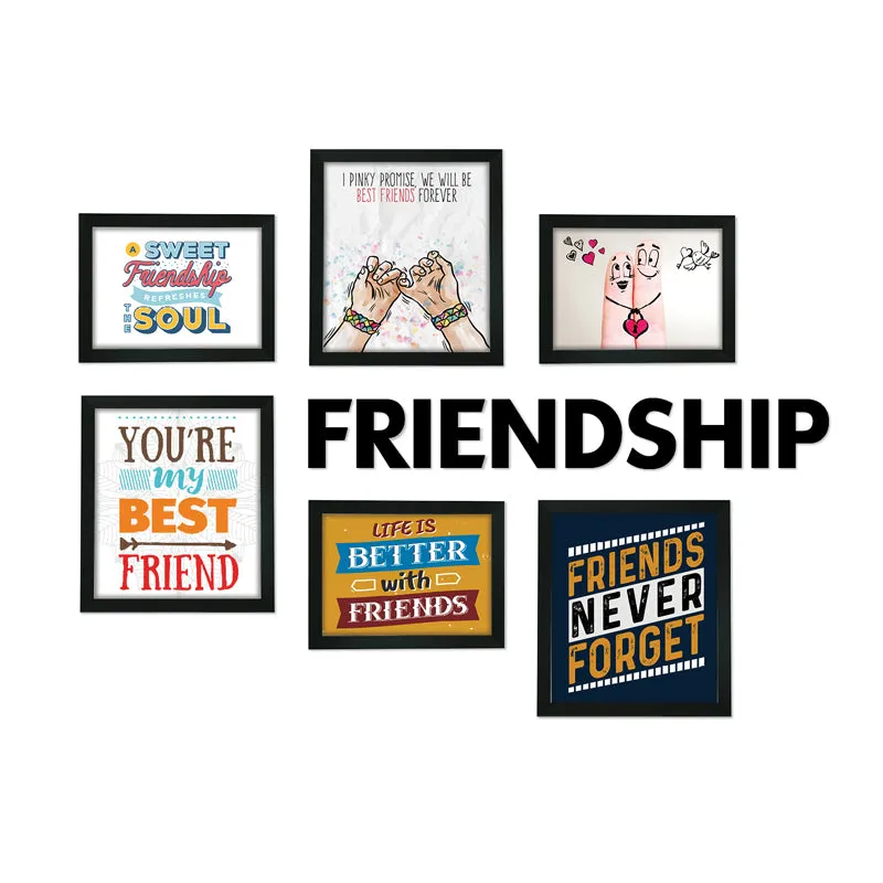 Frozen in Time "Friendship" Synthetic Photo Frame - Seven Piece Set media 3