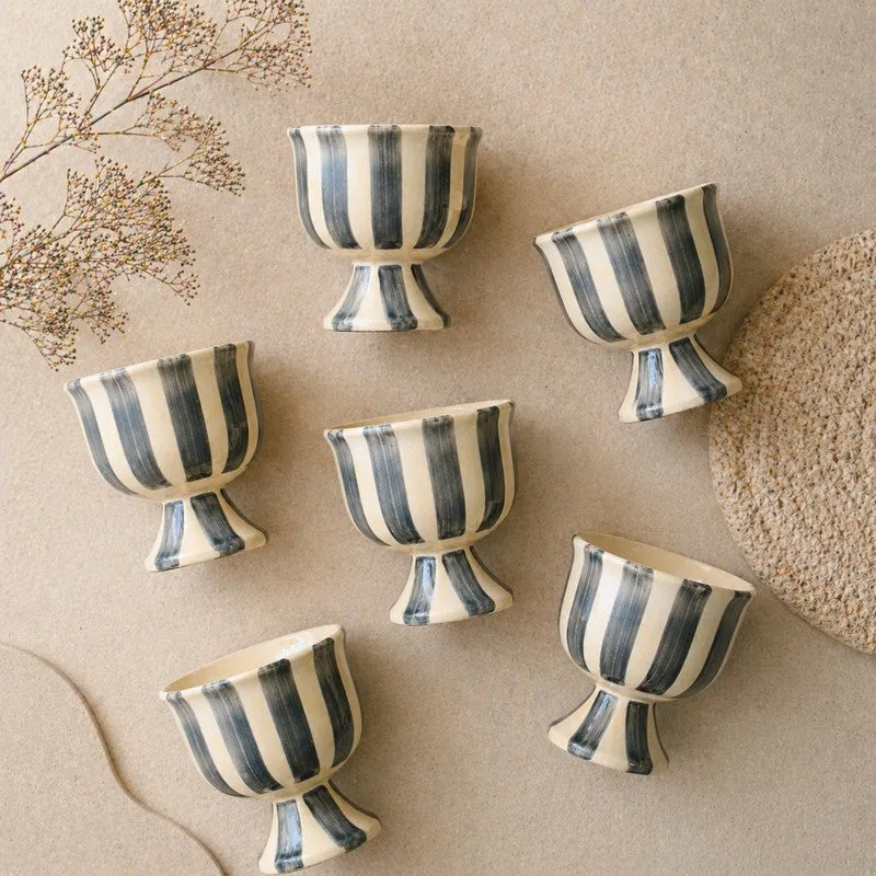 FrostBite Ceramic Ice Cream Cup (160 mL Each) - Set of Six media 4