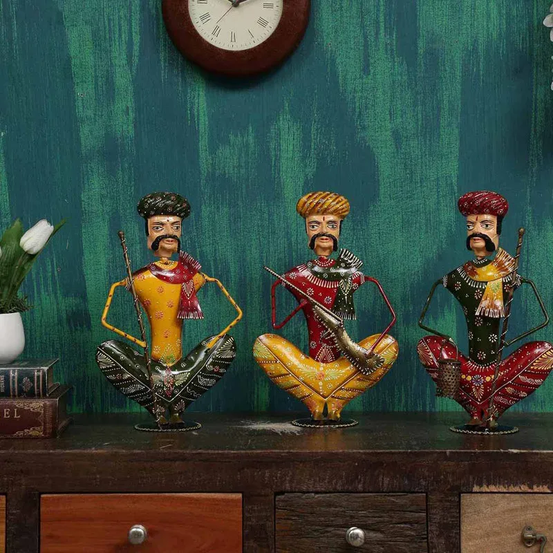 Tribal Troupe Showpiece - Set Of Three media 1