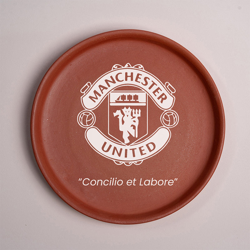 Man United Terracotta Wall Plate media 4