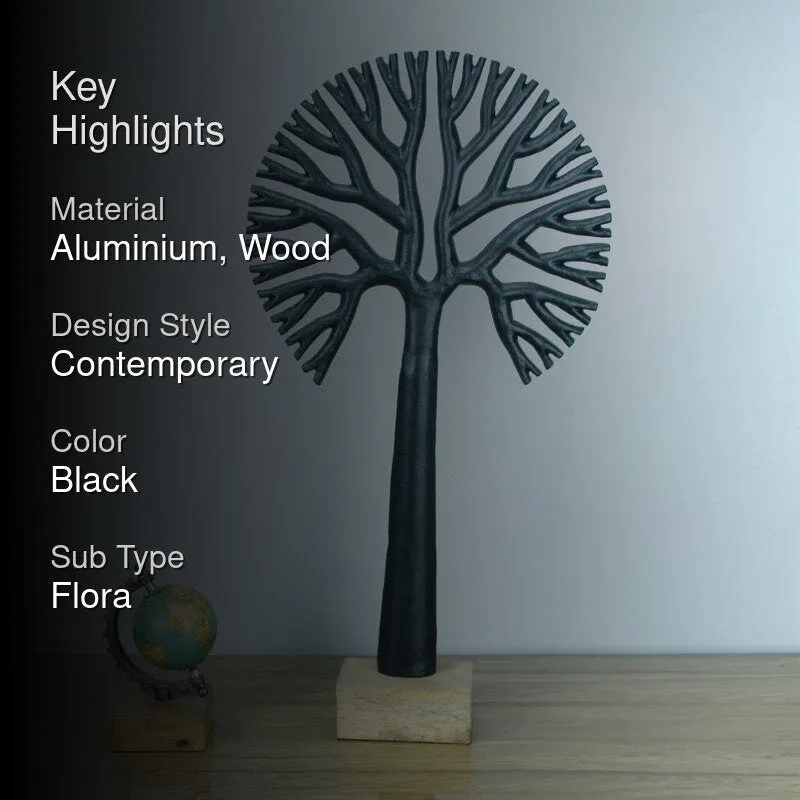 Masai Agna Tree Showpiece - Black media 2