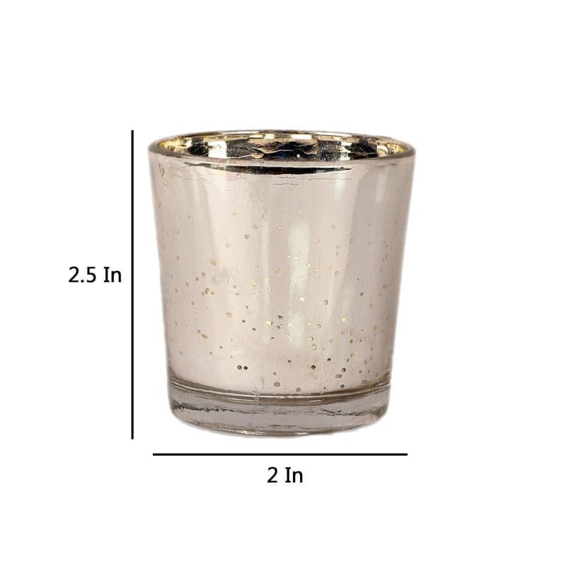 Brionne Tealight Candle Holder (Silver) - Set Of Four media 5