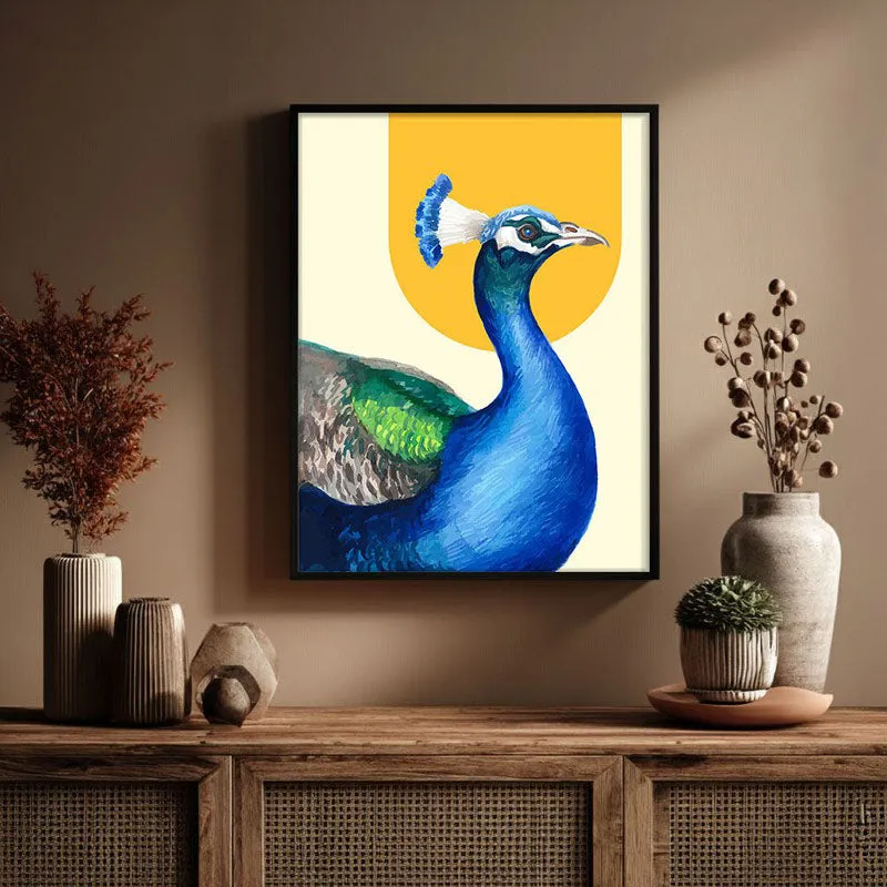 Mayura Halo Archival Paper Wall Art With Frame media 3