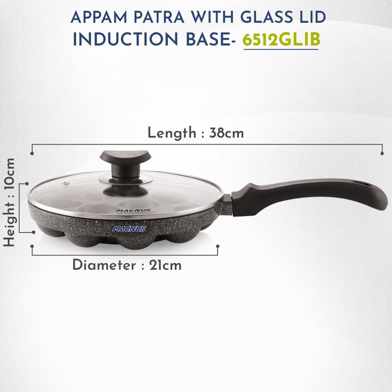 SmoothCook Classic Non-Stick Paniyaram Pan With Lid media 11