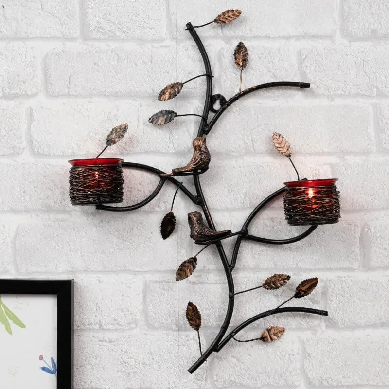 Patra Candle Holder - Red media 1