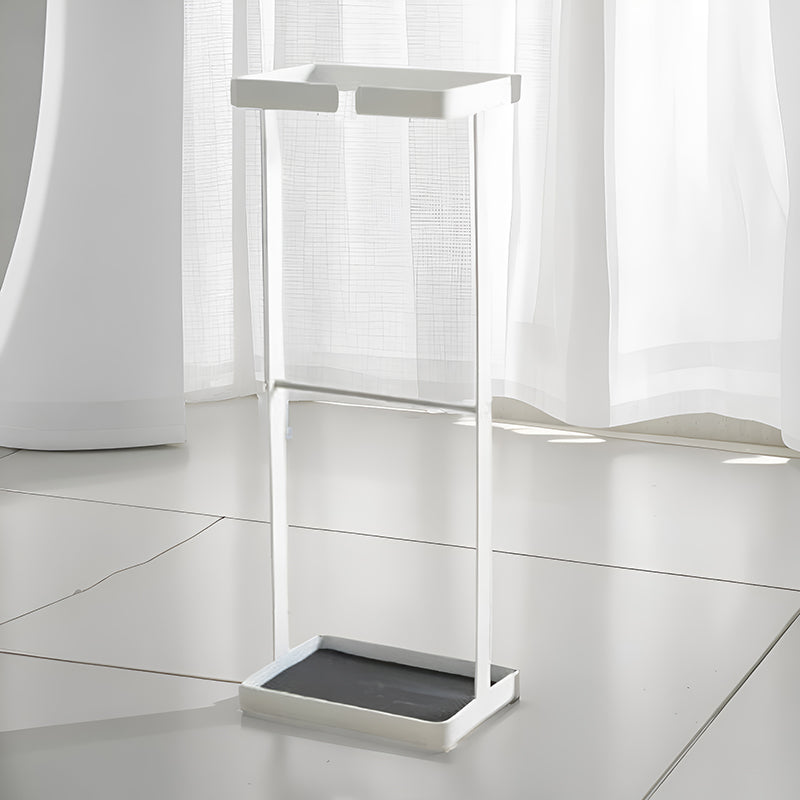 Foundry Metal Umbrella Stand - White media 4