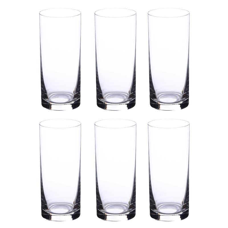 Melodia Bohemia Crystal Hi Ball Glass (300 ML) - Set Of Six media 3