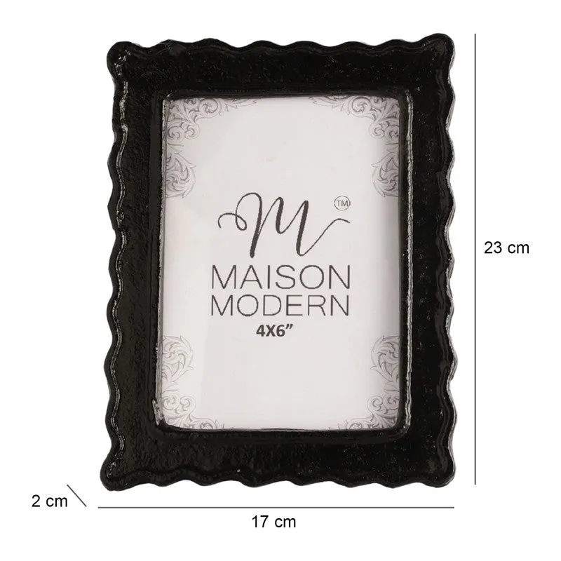 LuxeView Aluminium & Glass Photo Frame - Black media 6