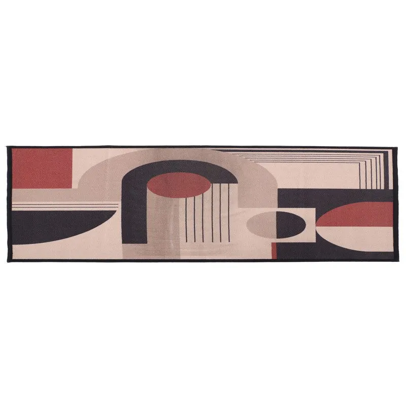 Abstracts Of Colors Anti-Skid Nylon Runner Rug media 1