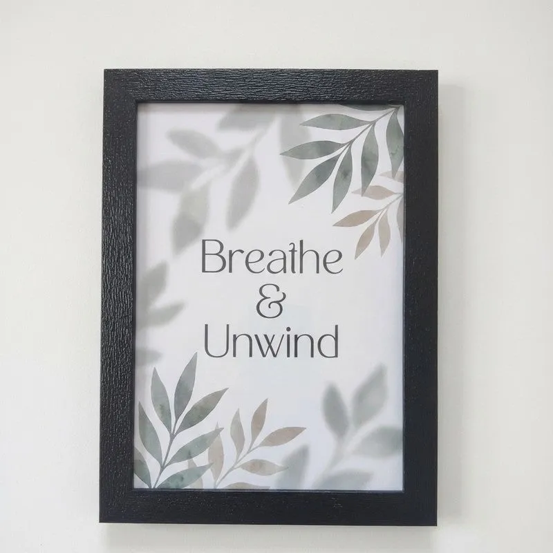 Urban Jungle Minimal Wall Painting With Frame - Set Of Three media 4