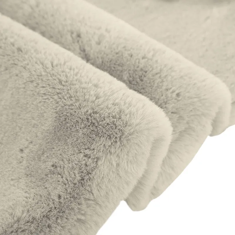 Ruffle Luxe Area Rug - Beige media 3