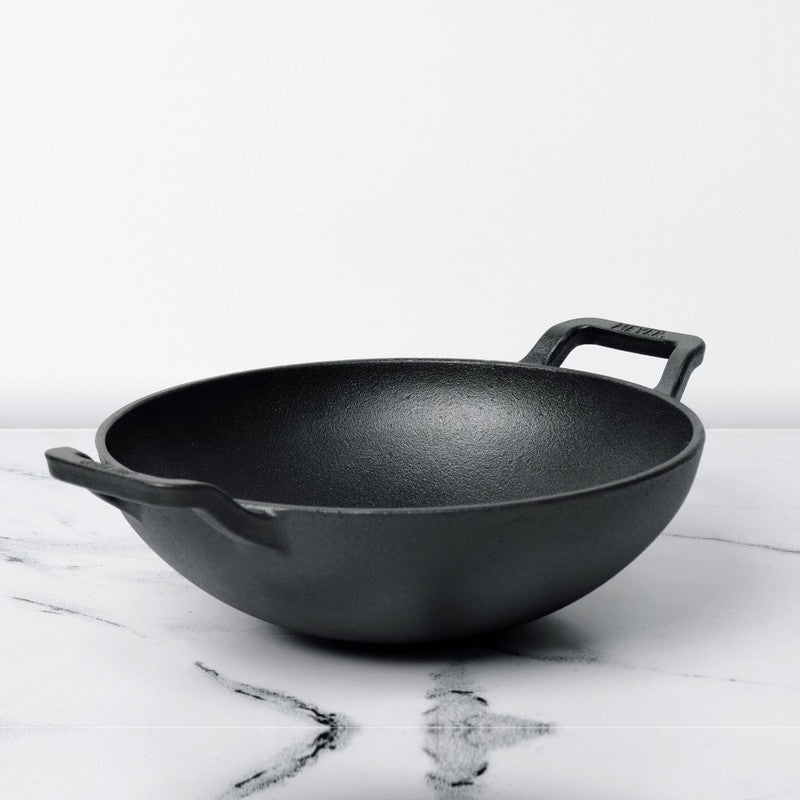 Meyer Cast Iron Kadhai - 2500 mL media 3